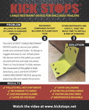 Cargo Restraint Device | Kick Stops | 2 Pack Sample